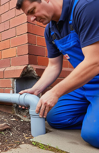 Plumber Fitting Drainage Pipe